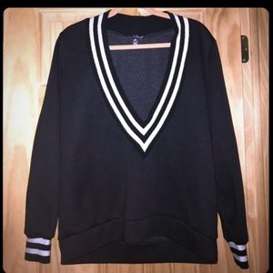 Aqua Varsity Sweatshirt. Size xs